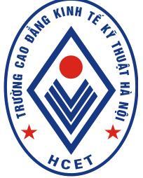 Logo Cao đẳng Kinh tế - Kỹ thuật Hà Nội