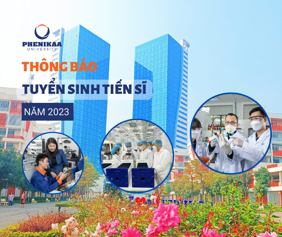 Trường Đại học Phenikaa tuyển sinh đào tạo tiến sĩ năm 2023