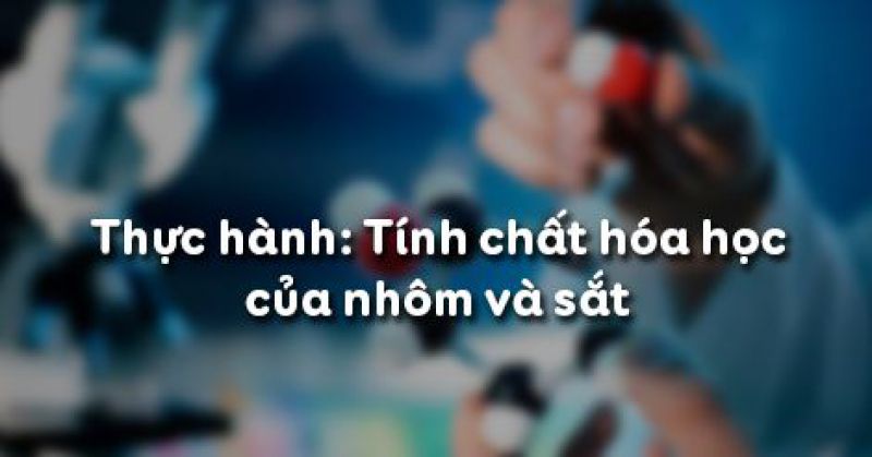 Bài 23: Thực hành Tính chất hóa học của nhôm và sắt