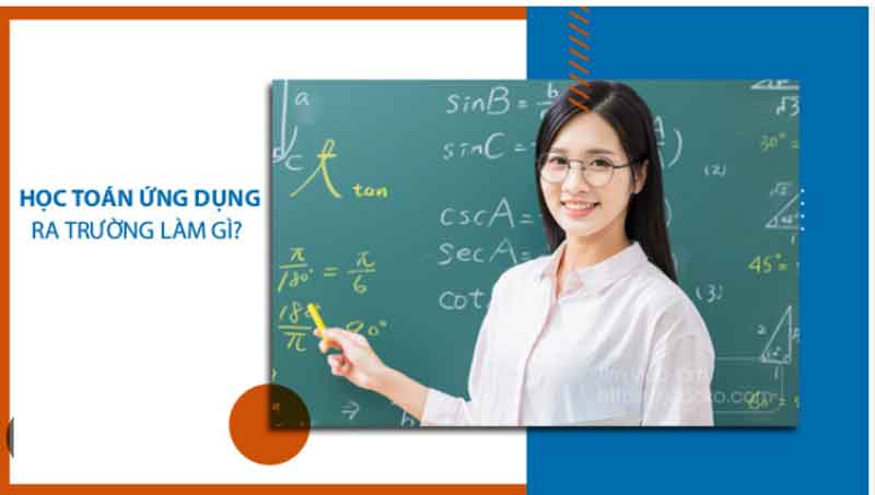 Học ngành Toán ứng dụng cơ hội việc làm rộng mở, mức lương từ 10-25 triệu/tháng.