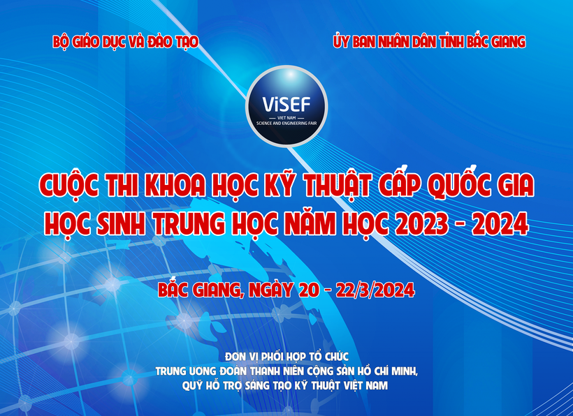 149 dự án tham gia thi Khoa học, kỹ thuật cấp quốc gia HS trung học