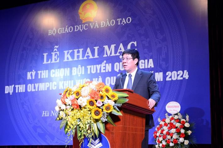 Khai mạc Kỳ thi chọn đội tuyển quốc gia dự thi Olympic khu vực và quốc tế 2024