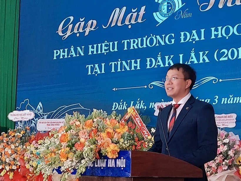 TS. Đoàn Trung Kiên, Hiệu trưởng Trường ĐH Luật Hà Nội.