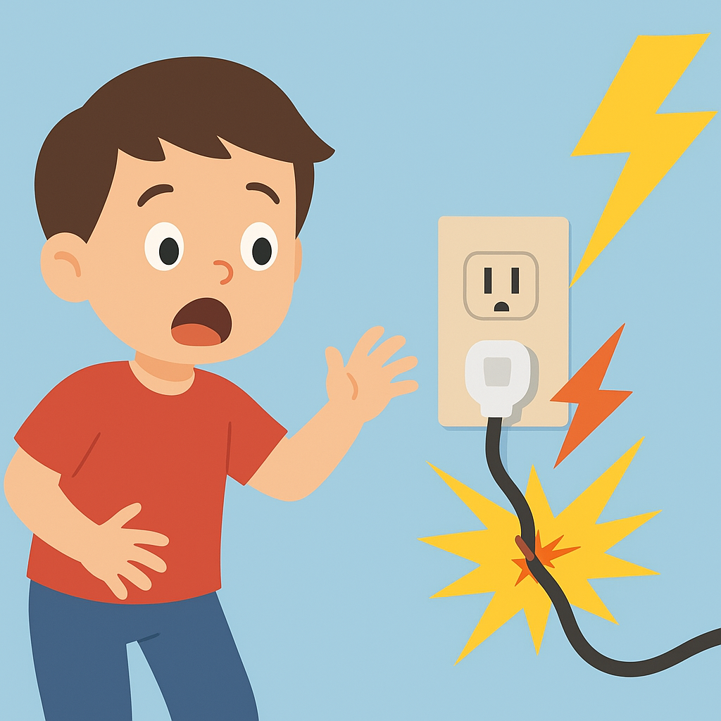 Khi gặp sự cố điện