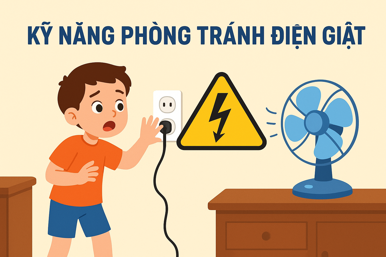 Phòng tránh điện giật