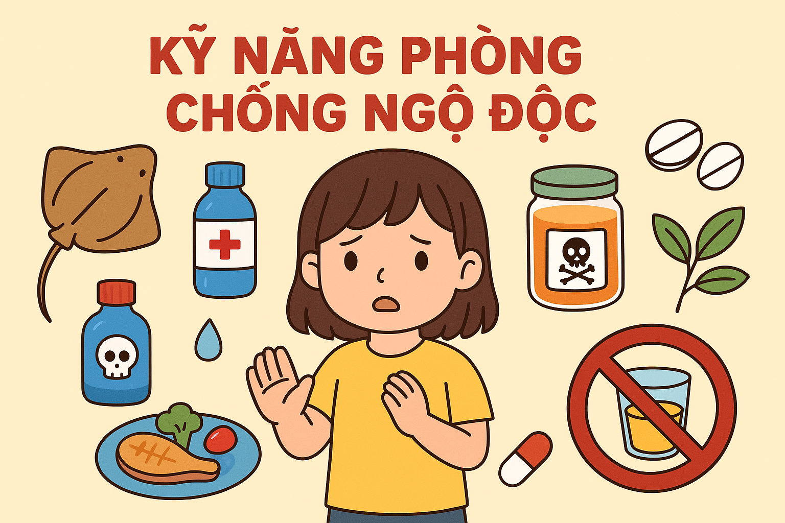 Phòng tránh ngộ độc thức ăn