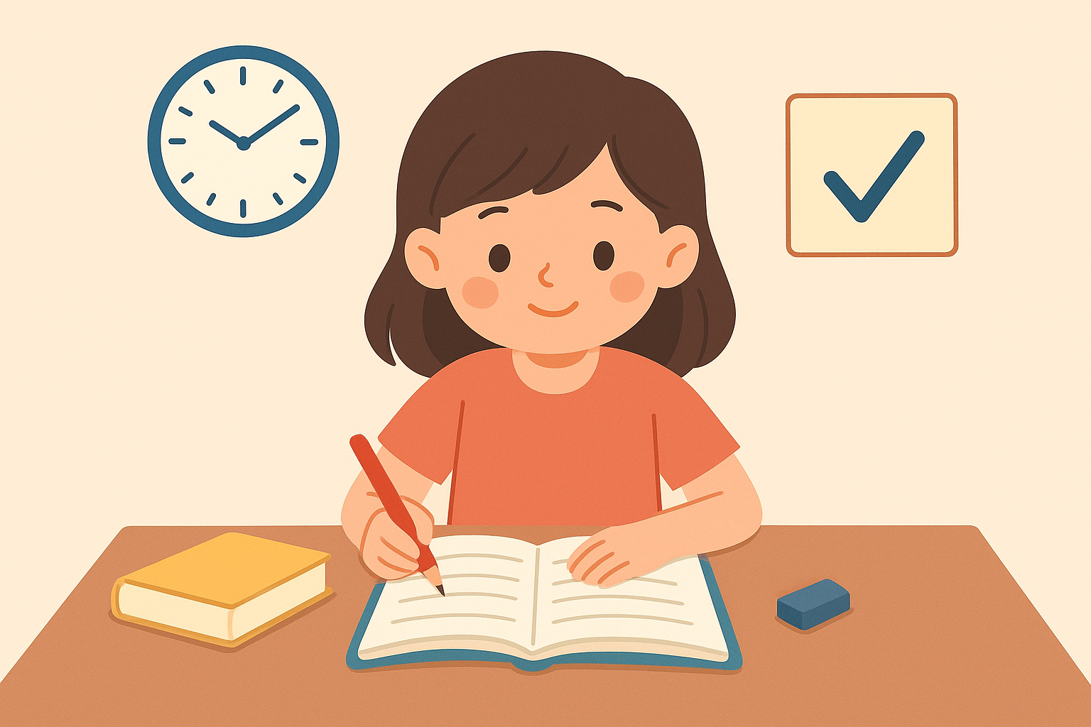 Tự giác học tập – ôn bài đều đặn