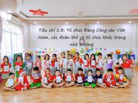Tiêu chí 1.3: Tổ chức Đảng Cộng sản Việt Nam, các đoàn thể và tổ chức khác trong nhà trường