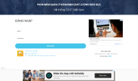 Đăng nhập phần mềm quản lý kiểm định chất lượng giáo dục