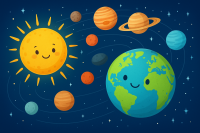 Trái Đất chỉ là một hành tinh nhỏ bé trong hệ Mặt Trời
