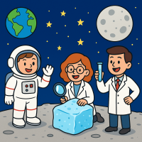 Các nhà khoa học đã tìm thấy băng nước trên Mặt Trăng!