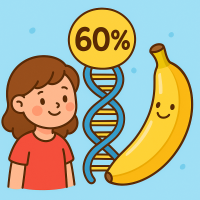 DNA của con người và chuối giống nhau đến 60%!