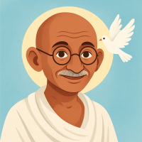 Mahatma Gandhi (1869 – 1948)