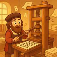 Phát minh máy in của Gutenberg