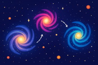 Các thiên hà ngày càng cách nhau xa hơn