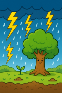 Sét và cây xanh - Câu chuyện kì diệu giữa trời và đất