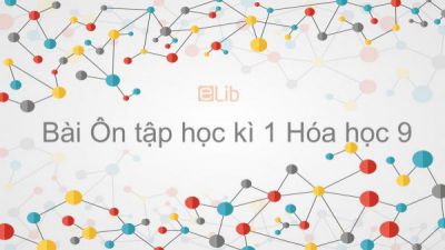 Bài 24: Ôn tập học kì 1