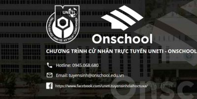 CHƯƠNG TRÌNH CỬ NHÂN TRỰC TUYẾN  UNETI - ONSCHOOL