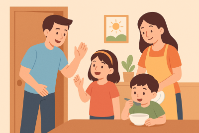 Những thói quen tốt trong gia đình