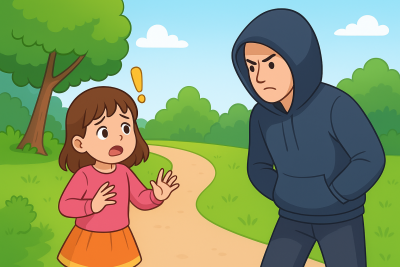 Xử lý khi bị lạc, bị theo dõi hoặc bị đe dọa