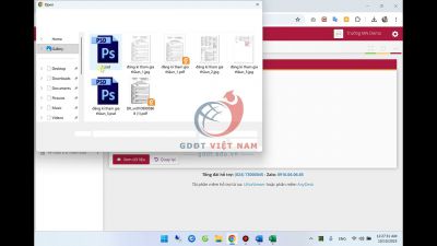 Quản lý thông tin trường học PM Ăn bán trú