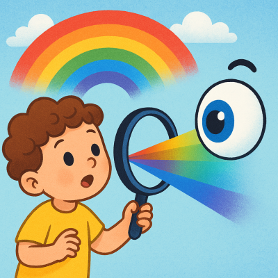 Vì sao chúng ta nhìn thấy màu sắc?