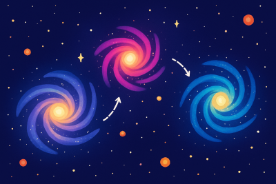 Các thiên hà ngày càng cách nhau xa hơn