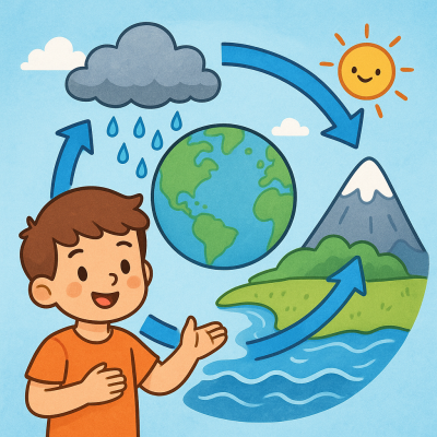 Nước đi đâu quanh Trái Đất