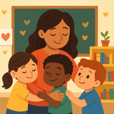 Tình yêu thương là ngôn ngữ chung mà mọi học trò đều có thể hiểu