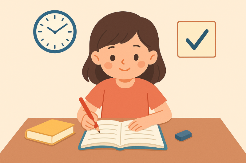 Tự giác học tập – ôn bài đều đặn