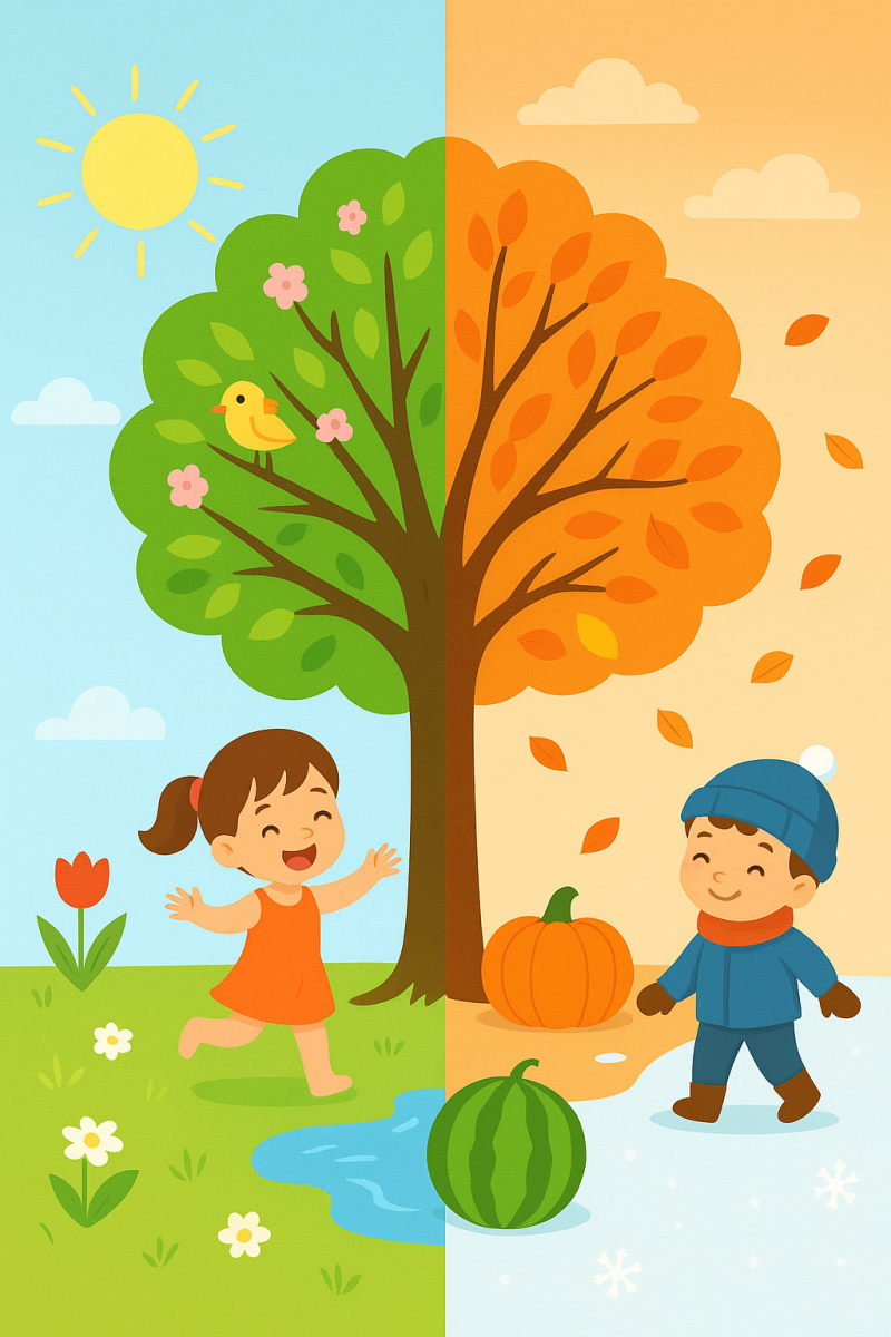 Bốn mùa và sự thay đổi thời tiết