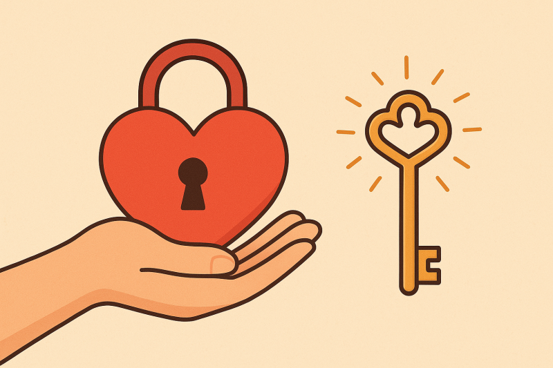 Yêu thương là chìa khóa mở ra cánh cửa hạnh phúc