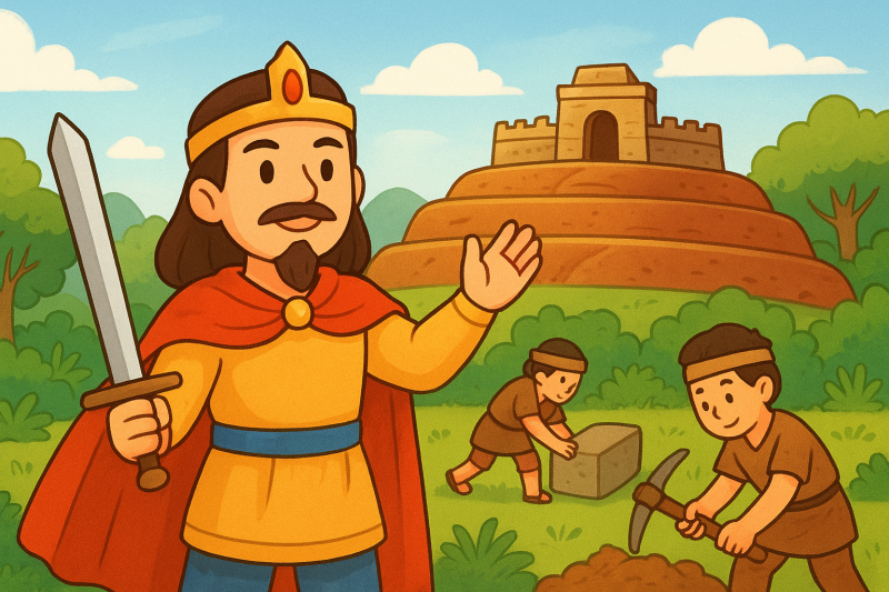 An Dương Vương lập nước Âu Lạc và xây thành Cổ Loa