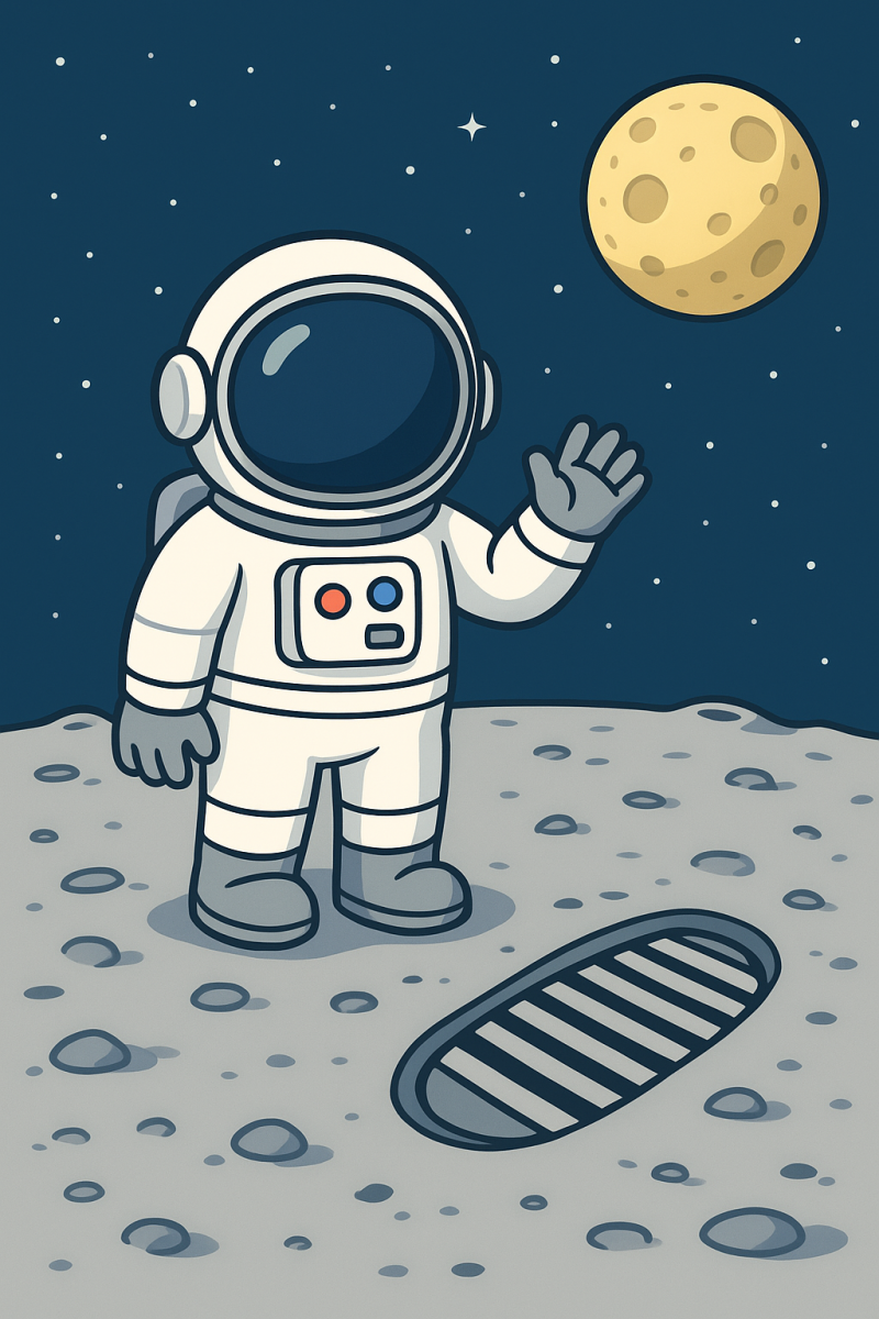 Dấu chân của phi hành gia còn nguyên suốt hàng triệu năm