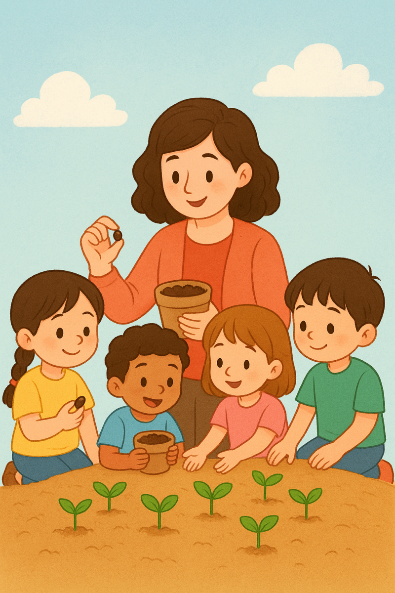 Mỗi học sinh đều là một hạt giống. Giáo viên là người gieo mầm và nuôi dưỡng