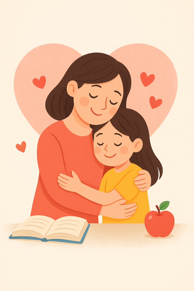 Người thầy dạy bằng tình yêu thương sẽ để lại dấu ấn suốt đời trong trái tim học trò