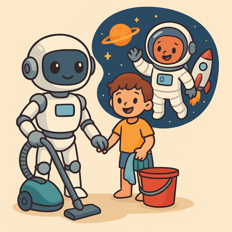 Robot có thể giúp con người làm việc nhà, thám hiểm vũ trụ