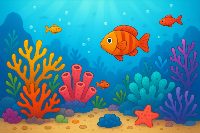 San hô – Khu vườn rực rỡ dưới đáy biển