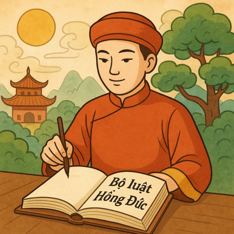 Thời Lê – soạn Bộ luật Hồng Đức (thế kỷ XV)