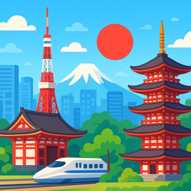 Tokyo (Nhật Bản) – Sự kết hợp giữa hiện đại và truyền thống