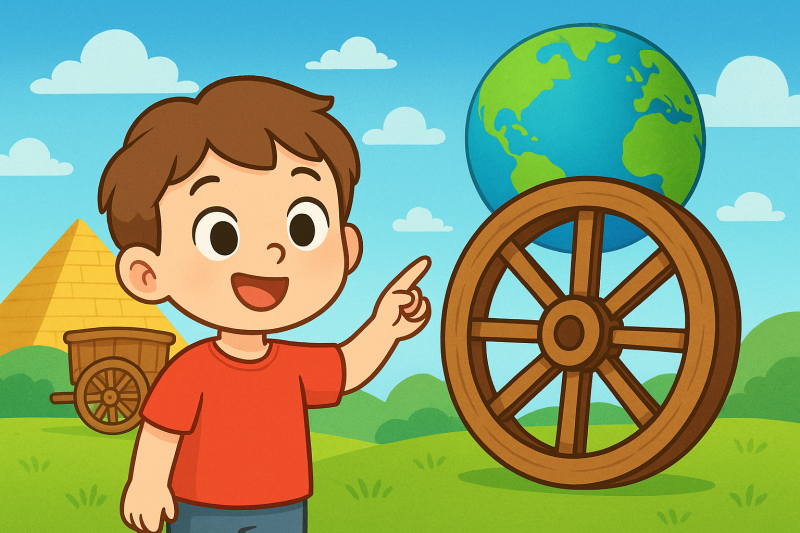 Bánh xe – Phát minh làm thay đổi cả thế giới!