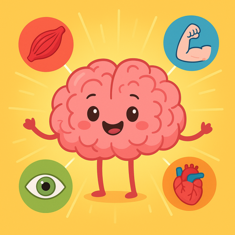 Bộ não – Siêu trung tâm điều khiển cơ thể