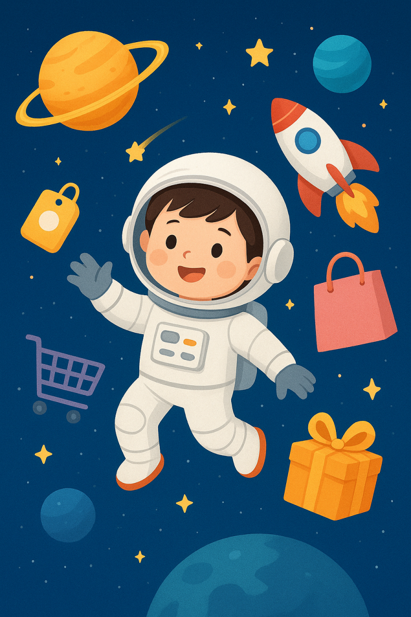 Giấc mơ bay lên vũ trụ