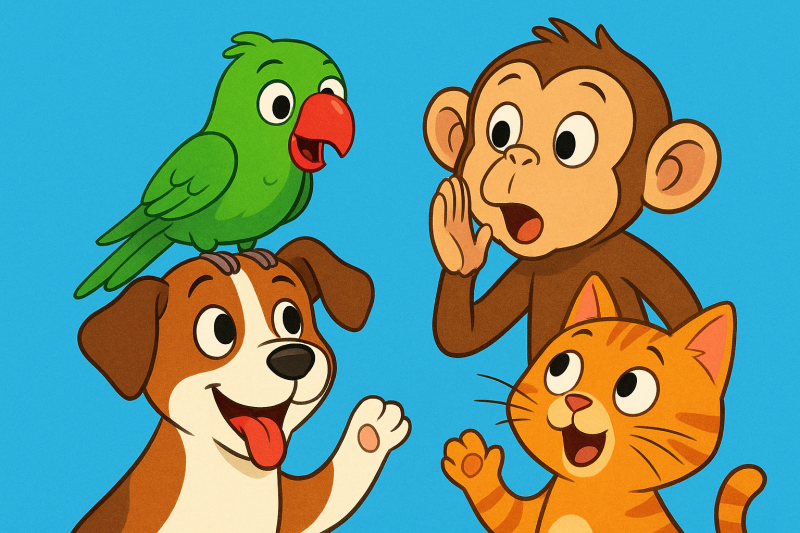 Những loài vật biết “nói” và bắt chước con người