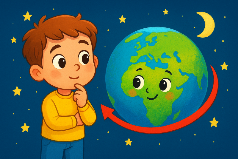 Vì sao Trái Đất quay mà chúng ta không ngã?